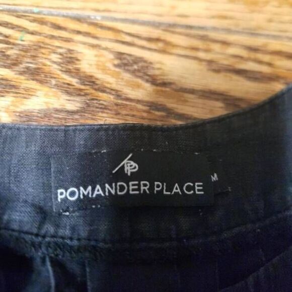 Tuckernuck Pomander Place Black Finley Flutter Sleeve Dress sz Medium - Picture 3 of 5